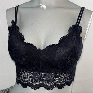 SHEIN Black Lace Bralette